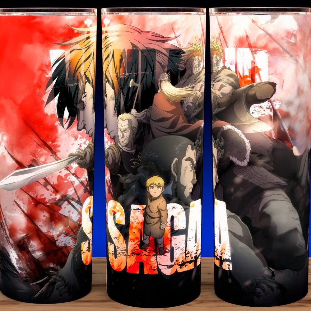Vinland Saga Anime Cup Mug Tumbler 20oz